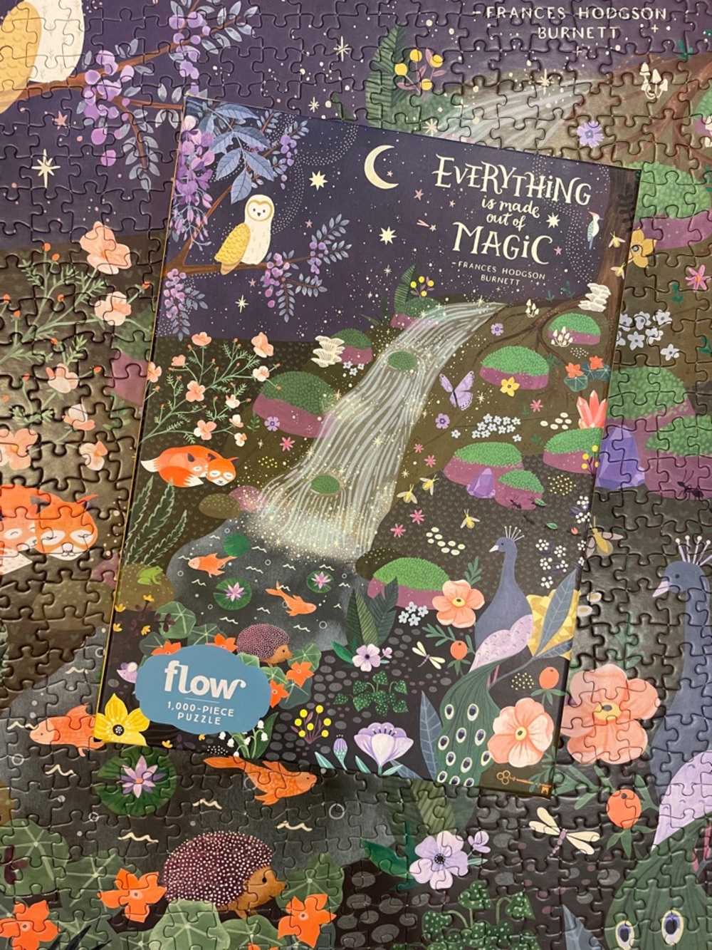 Flow 'Everything Is Made Out of Magic' 1000-Piece Jigsaw Puzzle - Multicolor